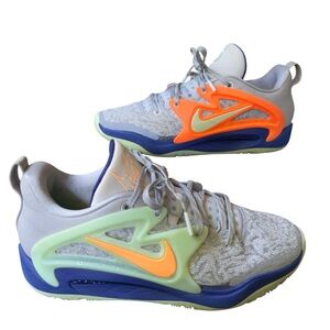 Nike Gray and Orange Athletic Men’s Shoes Size 10.5